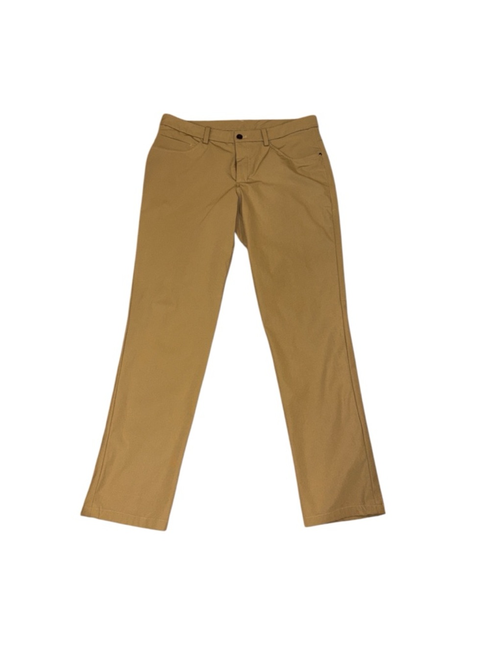 Lululemon Men's khaki Straight-Leg Chinos 34